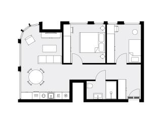 URBAN APARTMENTS LUXURY SkyLine Global, 22th floor No 23 , Garage - Kattowitz - 9