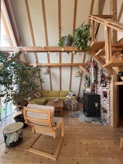 Cozy frame house in the wood - 2