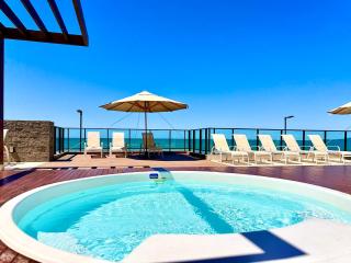 Aptos completo PÉ NA AREIA em Barra Velha em condomínio Resort com Spa, Piscina, quadra de futebol, Sala de jogos, brinquedoteca, Complexo com diversos comércios - 6