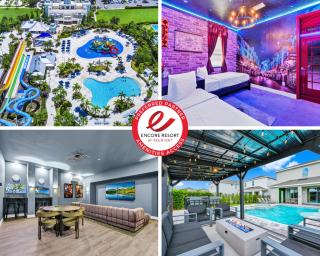 Alluring Home With Private Pool And Waterpark & Resort Access Near Disney At Encore Resorts Reunion - 280Sf - 0