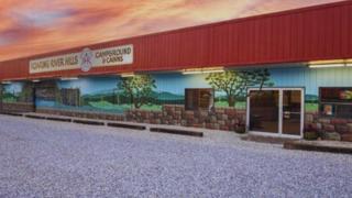 Riverfront Safari Tent Firepit Roaring River - 2