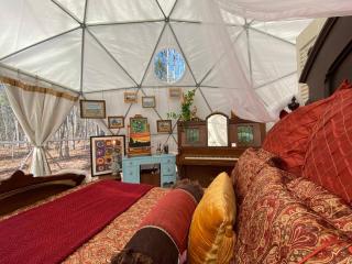 Artistic Forest Dome Escape Near Lake Oconee - 8