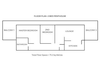 Luxury 2bed Sleeps 4 Flat Nr White Rose w Free Parking, Desks and Fast WiFi - 4