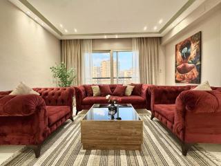 Bright 3BR Nasr City Stay Balcony and BBQ - 4