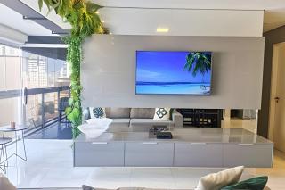 Conforto na Praia Gonzaga, Estacionamento, Piscina - 4