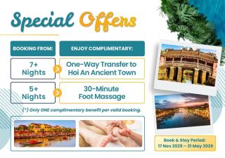 Golden Lotus Luxury Hotel Danang - Complimentary Daily Afternoon Tea - 7