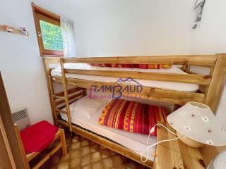 Studio cabine 4/5 pers, proche pistes, parking - FR-1-854-10 - 4
