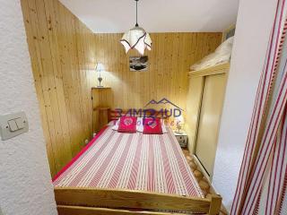 Studio cabine 4/5 pers, proche pistes, parking - FR-1-854-10 - 2