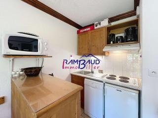 2 pièces pour 4 personnes avec Piscine, au pied des pistes à Valloire - FR-1-854-25 - 3