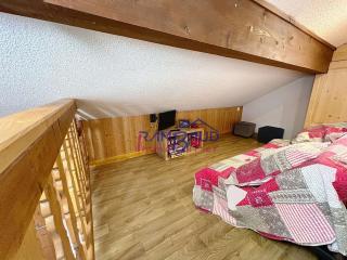 Duplex rénové 2 pièces cabine, 6 pers., parking couvert - FR-1-854-45 - 1