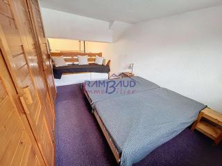 Studio 4 personnes Centre Village - Mezzanine et Balcon Sud - FR-1-854-42 - 4