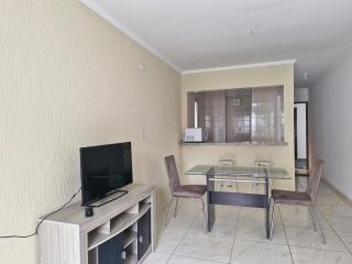 Apto Flor de Sal na Praia Grande Conforto e Simplicidade - 6