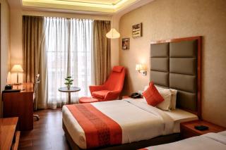 Hotel The Tulip international Near Delhi Airport,A block Road no 4 street no 10 mahipalpur new delhi - 3