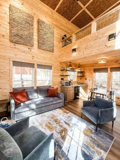 Gorgeous Modern Loft Cabin on a Working Farm by Kerrs Lake for a Unique Getaway near Henderson, North Carolina - 9