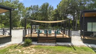 Elegant Tiny Home Resort with Heated Pool & Goats near Houston, Hempstead Texas - 0