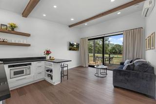 Charming Modern Farmhouse Tiny Home Retreat with Goats, Fishing Pond & Pool near Houston, Hempstead Texas - 7