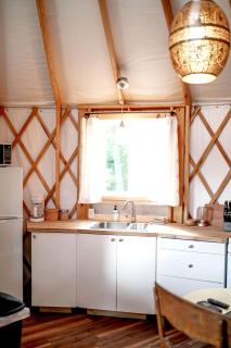 Gorgeous Yurt on a Beautiful Farm with Incredible Views for a Unique Glamping Getaway near North Tazewell, Virginia - 3