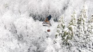 Cozy A-Frame Retreat Near Ljubljana With Hot Tub - 0