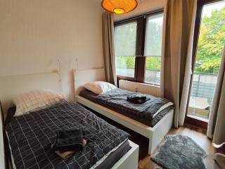 Unique - 2 bedrooms - 4 beds - balcony - kitchen - WiFi - 2