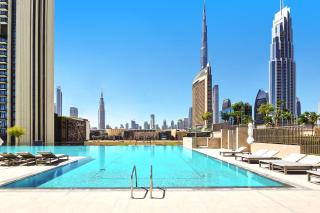 Stunning 2BR Skyline Stay With Full Burj Khalifa View - 8