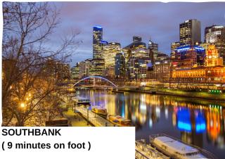 16S Abnb-Style Easy 2BR APT 7 mins Crown Casino walk, Free Parking - 7