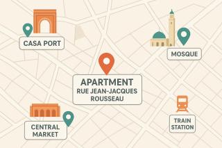 Modern Central Apartment in Casablanca - 1