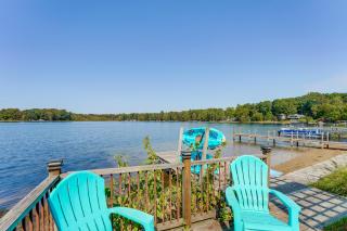 Dock & Gazebo! Lakefront Duplex Near South Haven - 9