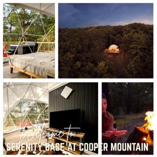 Luxury Glamping Domes & Chalet with Hot Tubs and Mountain Views in Augusta, WV - 2
