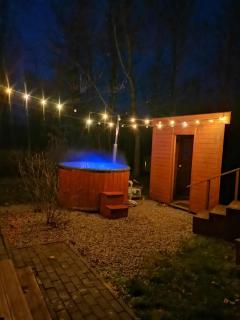 Dziki zakątek Piskornia dom z podgrzewanym basenem, sauną,balią,jacuzzi - 9