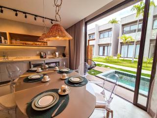 Piscina, 700m da praia, restaurante no condomínio - 0