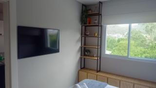 Apto c/ churrasq. e varanda, 230m da Praia EPD0202 - 1