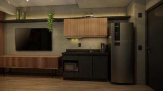 Studio completo em Alphaville SA 1508 - 2