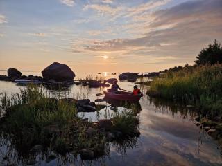Seaside log-house 'Merehõbeda' with sauna and hot tub - 8