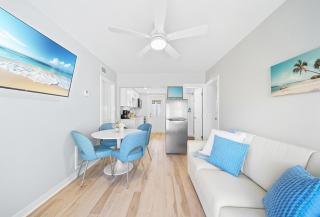 Heron Lagoon, dock, pool, the Pineapple at Siesta Key Bungalows - 5