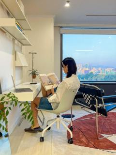 Edit Seoul #Jamsil #Olympic Park #Natural Light Studio #City View #MidCentury #PlaysDeSeoul - 1
