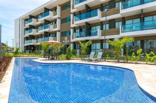 Mana Beach Flat completo - 2 quartos 2 banheiros 2 vagas garagem com vista para o mar e piscinas - 0