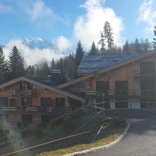 Appartement T2 de Standing Neuf 6-8 personnes avec Balcon et Jardinet au Pied des Pistes à Combloux - 7