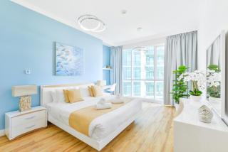 Al Bateen Ultra Luxe 5BR I Private Beach and Pool I JBR Beachfront I Full Sea View - 4