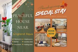 284 - 5BR Boston - Peaceful House near England Aqua - 0