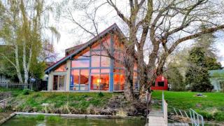 World Class Eco-Gem Waterfront Home, Window on the Natural World with Private Dock near Klamath Falls, Oregon - 0