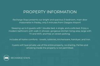 Free Parking - 3 Bedrooms - Sleeps 7 - Airport - 7