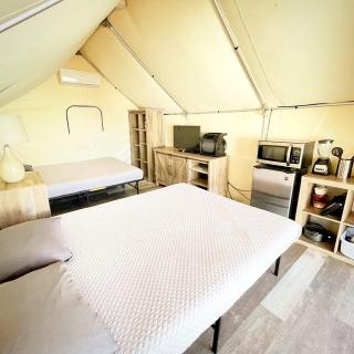 Unwind in the Heart of Cibolo, Texas in this Lovely Safari Tent Rental -  - 2