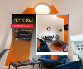 Monthly Deals l Special Retreat l Fosse Road North l Oak Stays Short Lets & Serviced Accommodation Leicester - Free WIFI Available - 0