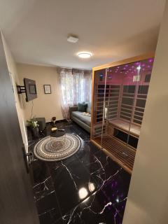 la suite prestige avec SPA SAUNA NETFLIX JARDIN - 6