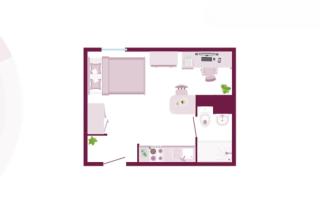 Bright & Spacious Mid-Level Studio Plus at Briggate Studios - 5