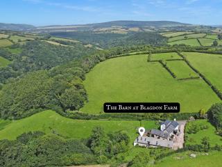 The Barn at Blagdon Farm, Exmoor - sleeps 10 - 0