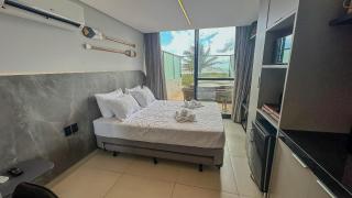 Flat Alta Garden pé na areia, Praia do Bessa - 1