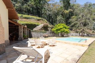 Sitio Rodeado de Verde c Piscina e Churrasqueira - 0