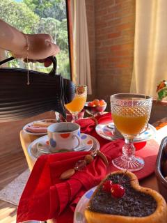 Refúgio com Hidro, Lareira, Café da Manhã e Vista da Natureza - 4