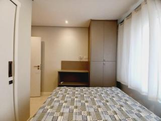 APTO na Av da Praia no Gonzaga com Vista Lateral Mar, 2 Quartos e Ar Condicionado! - 4